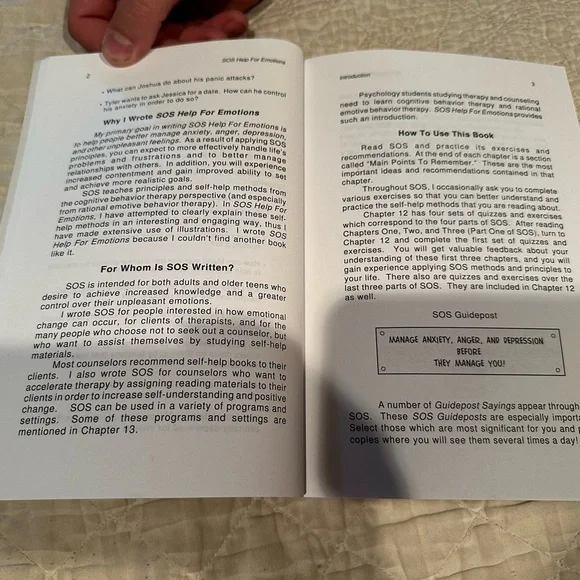 SOS Help for Emotions- Managing anxiety, anger, and depression - Picture 4 of 10
